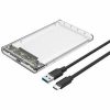 Harde schijven TU31 2.5 inch USB3.1 Type C interface Harde schijf Transparante beschermende schaal