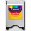 Transcend Transcend PCMCIA Compact Flash Adapter (PCMCIA), Geheugenkaartlezer, Grijs Input adapters