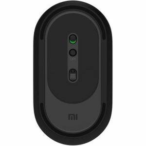 Xiaomi Originele Xiaomi draagbare muis 2 optische draadloze Bluetooth 4.2 RF 2.4GHz 4000DPI verstelbare dual mode muis (grijs) Computer muizen