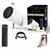 Beamers & Projectors Homezie Beamer | Streamen vanaf je telefoon | 4K support | 720P | WiFi, HDMI, Bluetooth | Android 11.0 | Projector | Mini beamer