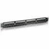 Equip Cat5e Patch Panel 48, 3 cm (19 inch) 1HE (24 poort, RJ45) zwart Equip Hubs & switches