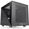 Thermaltake Divider 200 TG Air Black MicroATX pc behuizing, 2 x gehard 3 mm glazen zijpaneel, mesh paneel, zwart ThermalTake PC behuizingen