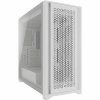 CORSAIR 5000D CORE AIRFLOW Mid Tower ATX PC Case Geen Ventilatoren Inbegrepen Zijpaneel van Gehard Glas Hoge Luchtstroom Ontwerp Ruim Interieur voor Meerdere 360mm Radiatoren Wit PC behuizingen Corsair