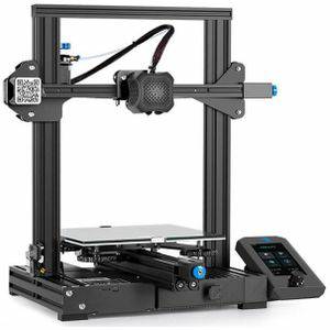 Printers CREALITY Ender 3 V2 Craborundom Glass Platform Ultra silent DIY 3D Printer Print Formaat: 22 x 22 x 25cm EU Plug