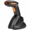 Manhattan Wireless 2D Wireless 2D barcodescanner Radiografisch 1D, 2D CCD Zwart, Oranje Handmatig incl. standaard USB A Manhattan Barcode scanners